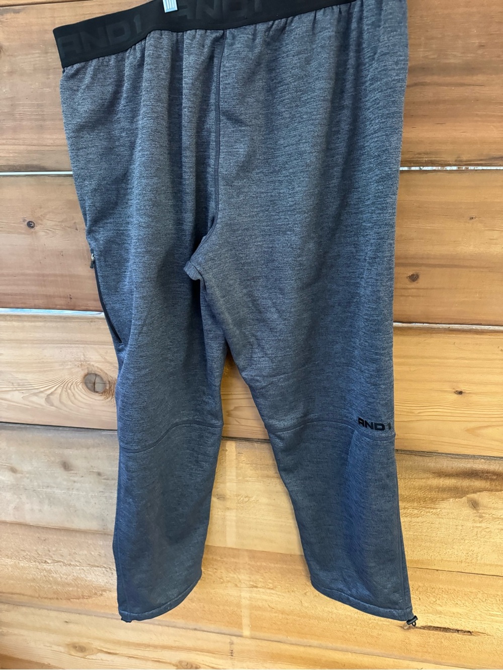 And1 Dark Gray Men's Athletic Jogger Pants
